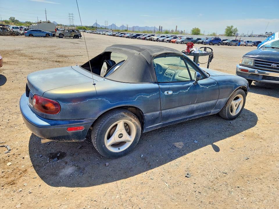 1996 Mazda Mx-5 miata VIN JM1NA3537T0713585 COPART salvage auction — MINOR DENT/SCRATCHES, Az - Certificate Of Title, sold $1,400 on 2026-07-10 (photo 3)