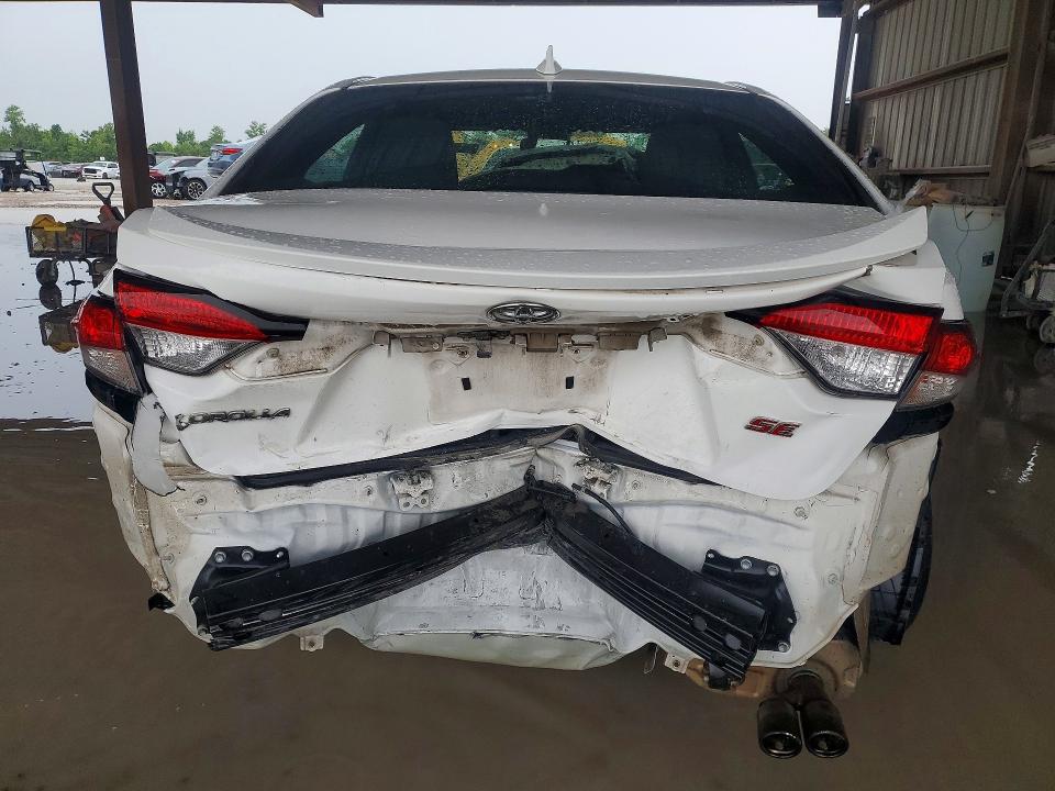 2024 Toyota Corolla VIN 5YFS4MCE4RP174118 COPART salvage auction — REAR END, TX - SALVAGE VEHICLE TITLE, sold $500 on 2026-07-28 (photo 6)