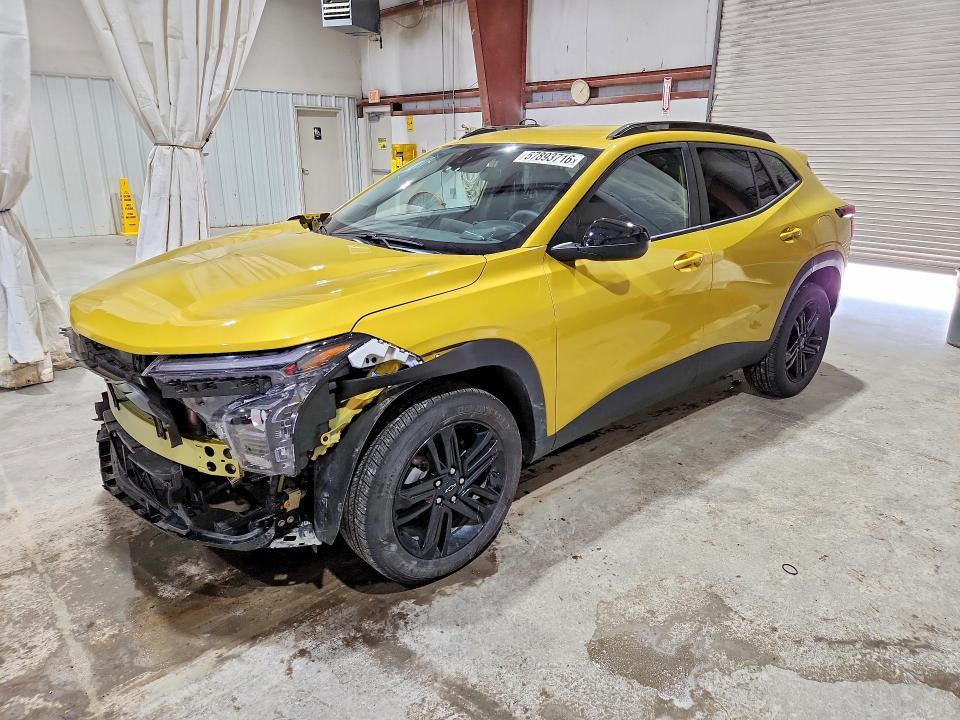 2025 Chevrolet Trax VIN KL77LKEPXSC143639 COPART salvage auction — FRONT END, Ny - Mv-907A Salvage Certificate, sold $8,100 on 2026-07-20 (photo 1)
