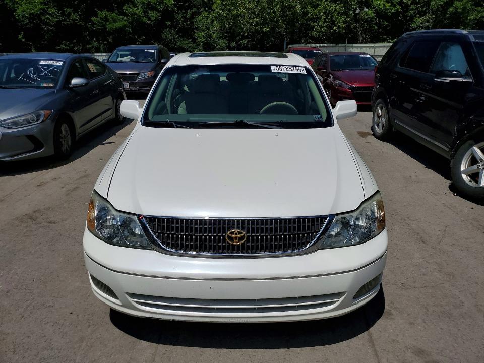 2002 Toyota Avalon VIN 4T1BF28B62U244851 COPART salvage auction — SIDE, Pa - Cert Of Title, sold $1,524 on 2026-07-04 (photo 5)