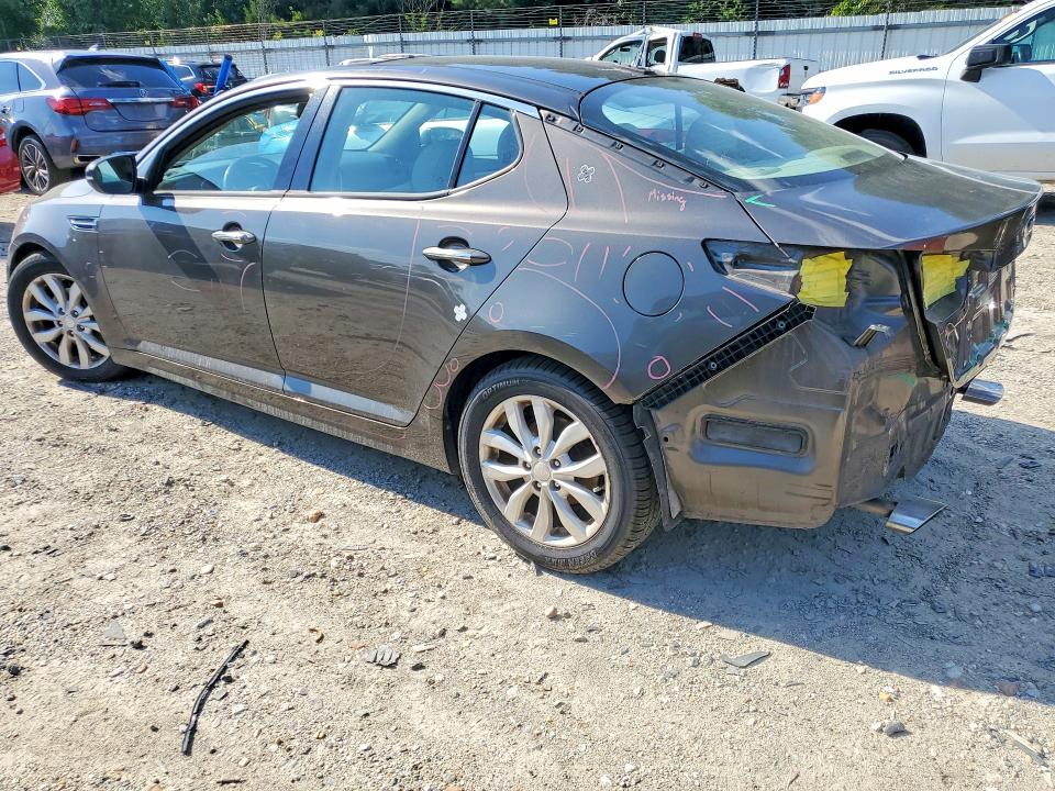 2014 Kia VIN 5XXGN4A75EG261021 COPART salvage auction — REAR END, Va - Certificate Of Title, sold $525 on 2026-07-07 (photo 2)