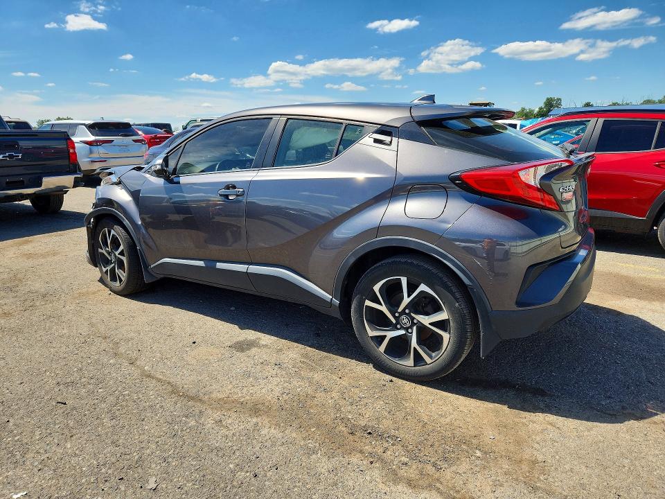 2018 Toyota C-hr VIN JTNKHMBX5J1000554 COPART salvage auction — FRONT END, Pa - Certificate Of Salvage, sold $3,950 on 2026-07-02 (photo 2)