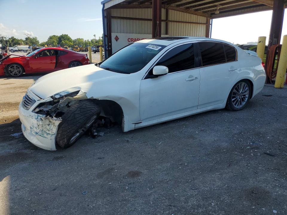 2008 Infiniti G35 VIN JNKBV61E48M204973 COPART salvage auction — FRONT END, FL - CERT OF TTL-REBUILT&SLVG RBLD, sold $425 on 2026-07-17 (photo 1)