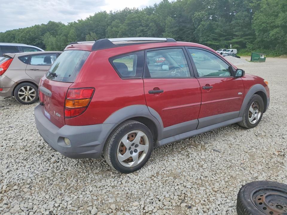 2005 Pontiac Vibe VIN 5Y2SL63855Z455191 COPART salvage auction — FRONT END, Ma - Cert Of Title-Reconstrctd Coll, sold $175 on 2026-07-29 (photo 3)