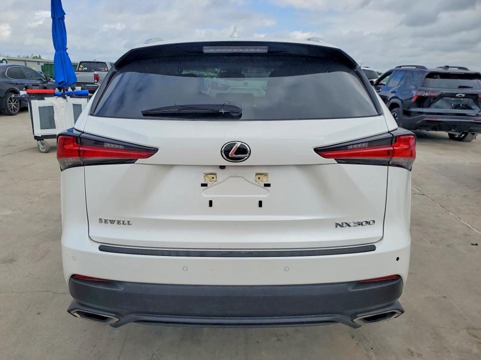 2020 Lexus Nx VIN JTJGARBZ9L5016987 COPART salvage auction — FRONT END, Tx - Salvage Vehicle Title, sold $7,300 on 2026-07-30 (photo 6)