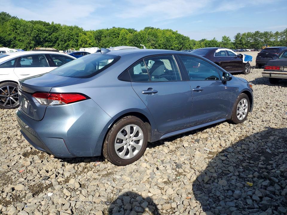 2021 Toyota VIN 5YFEPMAE8MP181685 COPART salvage auction — SIDE, Nj - Cert Of Title-Salvage, sold $4,999 on 2026-09-02 (photo 3)