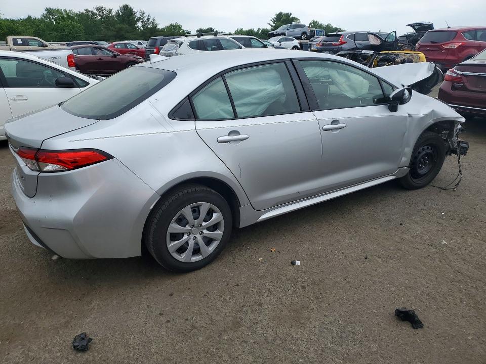 2020 Toyota Corolla VIN JTDEPRAE2LJ023374 COPART salvage auction — FRONT END, PA - CERTIFICATE OF SALVAGE, sold $175 on 2026-07-24 (photo 3)