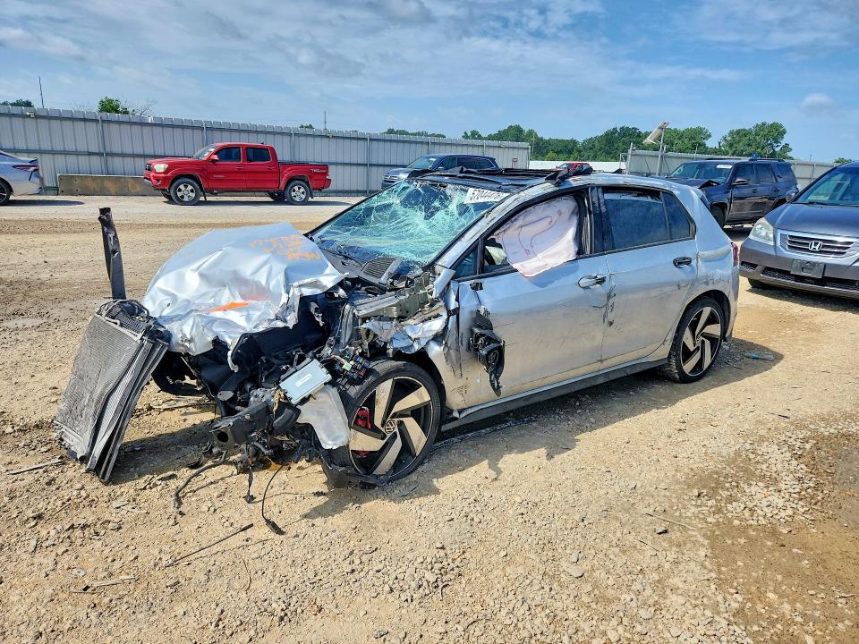 2022 Volkswagen Gti VIN WVWL87CD1NW123453 COPART salvage auction — FRONT END, Salvage Title, sold $450 on 2026-08-13 (photo 1)