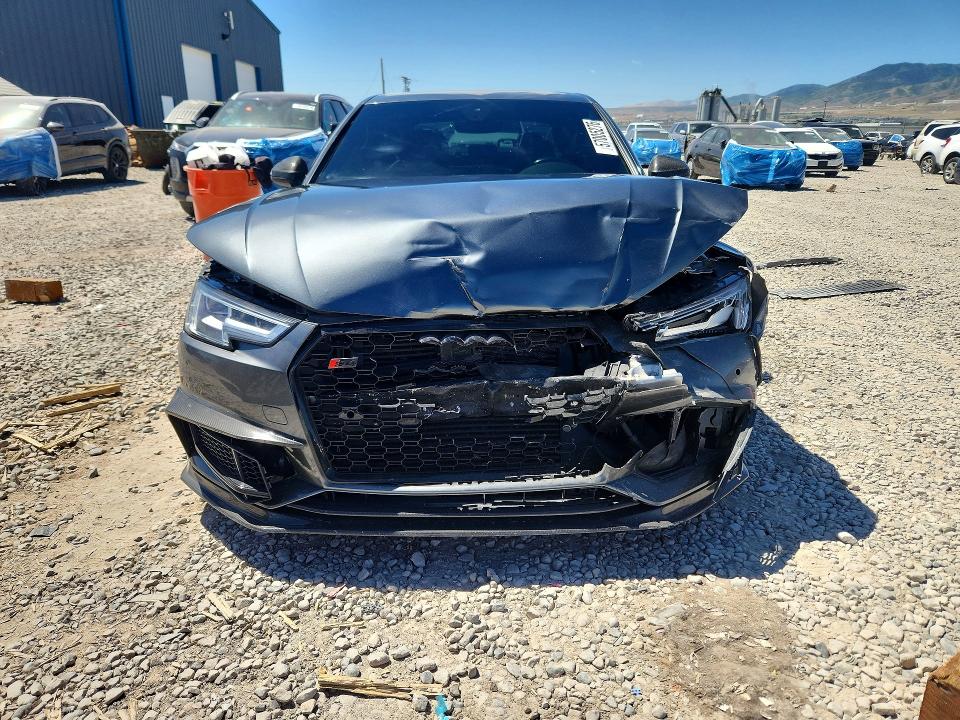 2018 Audi Rs4 VIN WAUB4AF40JA161843 COPART salvage auction — FRONT END, Ut - Salvage Certificate, sold $7,600 on 2026-07-31 (photo 5)