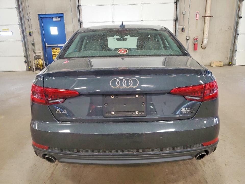 2017 Audi A4 VIN WAUENAF46HN040229 COPART salvage auction — FRONT END, Mn - Cert Of Title-Salvage, sold $450 on 2026-07-30 (photo 6)