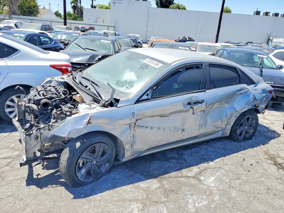 2021 Hyundai Elantra VIN 5NPLM4AG5MH051717 COPART salvage auction — SIDE, Ca - Certificate Of Title, sold $1,450 on 2026-07-28 (photo 1)
