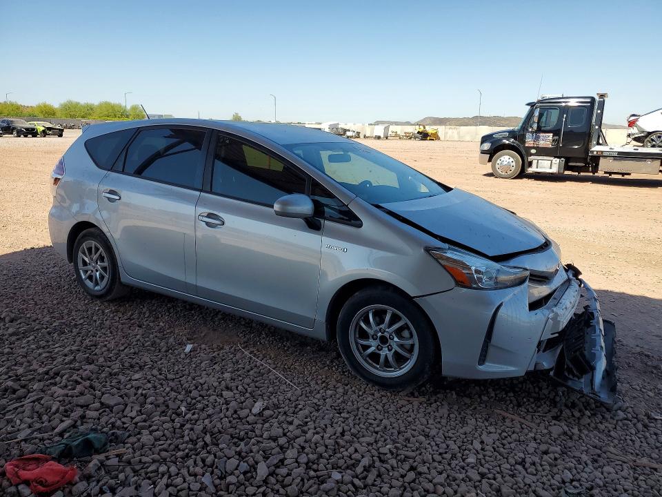 2017 Toyota Prius VIN JTDZN3EU8HJ071359 COPART salvage auction — FRONT END, AZ - CERT OF TITLE - SALVAGE, sold $8,900 on 2026-07-09 (photo 4)