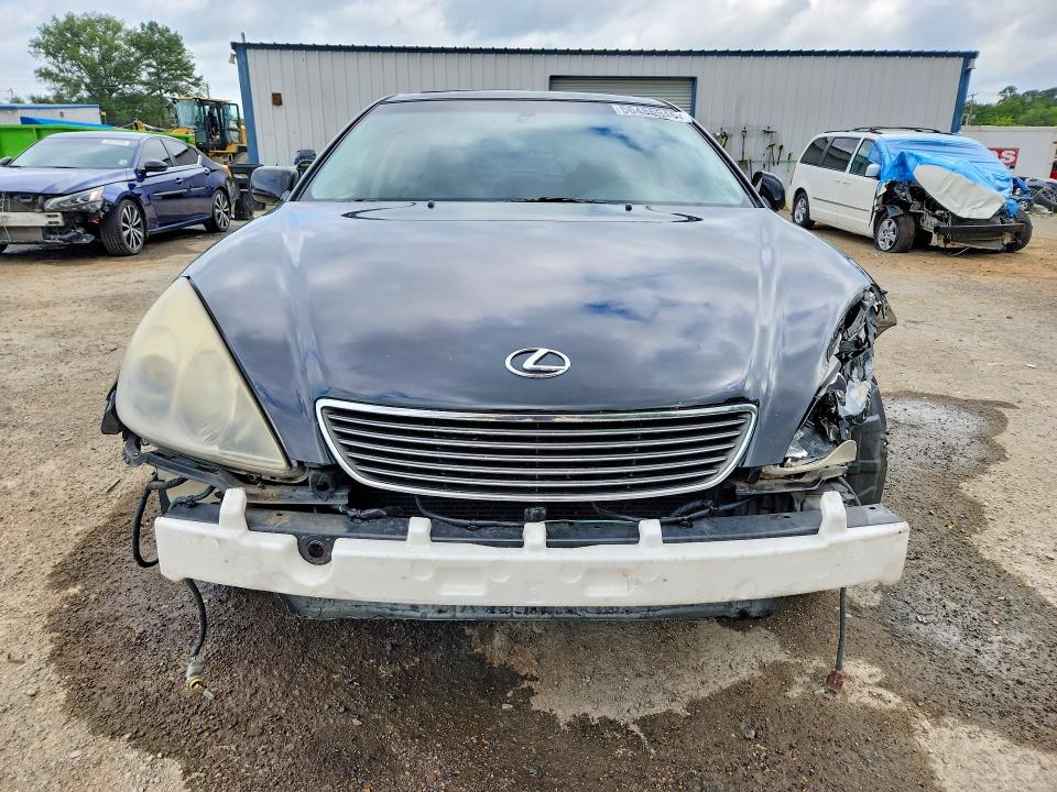 2005 Lexus ES VIN JTHBA30G555110569 COPART salvage auction — FRONT END, La - Cert Of Title-Salvage, sold $600 on 2026-07-16 (photo 5)