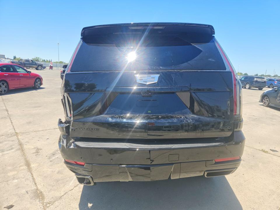 2025 Cadillac Escalade VIN 1GYS9GRL6SR346003 COPART salvage auction — FRONT END, Ca - Salvage Certificate, sold $41,000 on 2026-09-14 (photo 6)