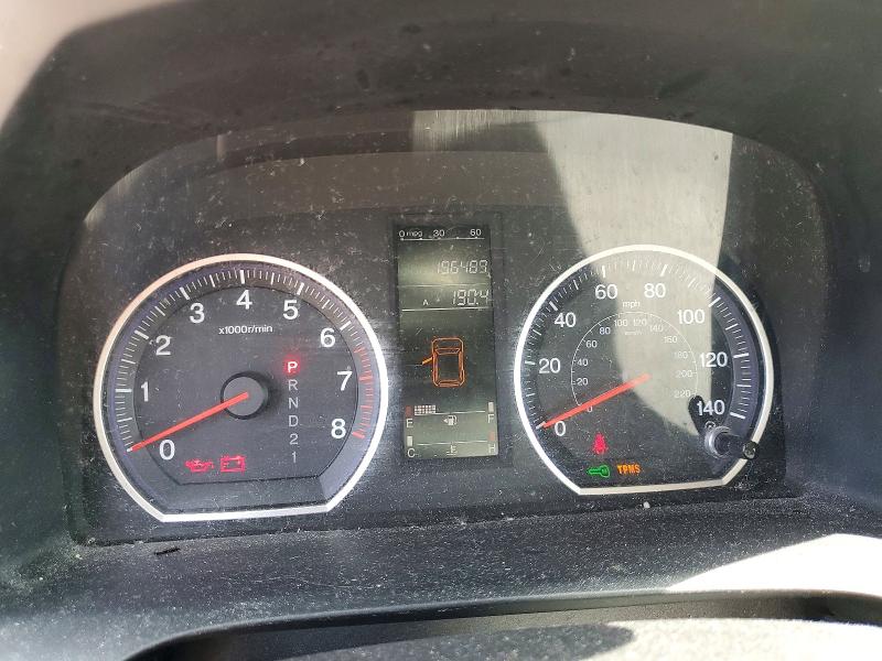 2009 Honda Cr-v VIN JHLRE483X9C022665 COPART salvage auction — FRONT END, Ky - Cert Of Title-Salvage, sold $1,000 on 2026-07-09 (photo 9)