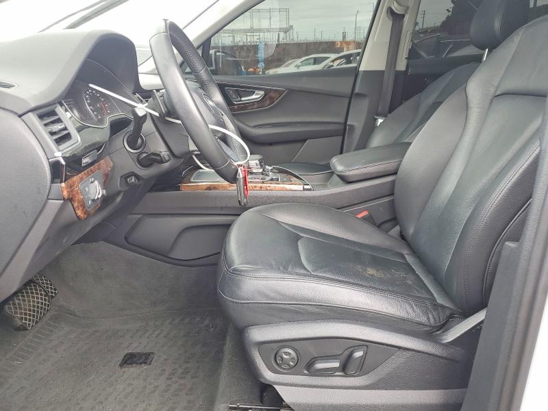 2018 Audi VIN WA1LAAF71JD026227 COPART salvage auction — FRONT END, Ca - Salvage Certificate, sold $7,200 on 2026-07-08 (photo 7)