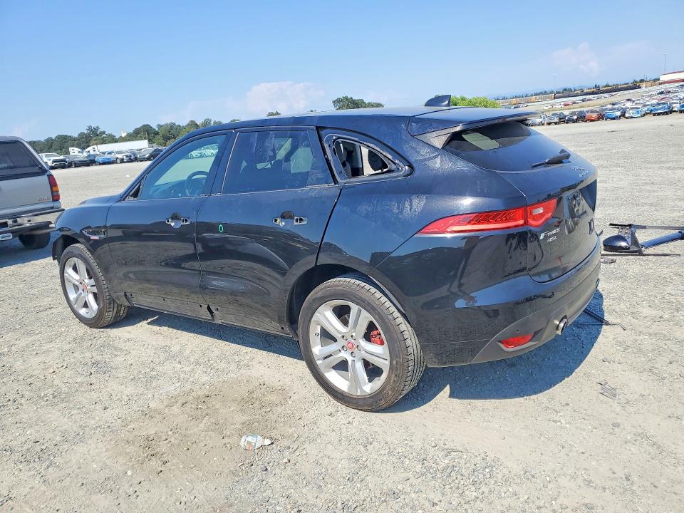 2017 Jaguar F-pace VIN SADCL2BV2HA061479 COPART salvage auction — FRONT END, CA - SALVAGE CERTIFICATE, sold $2,600 on 2026-07-23 (photo 2)