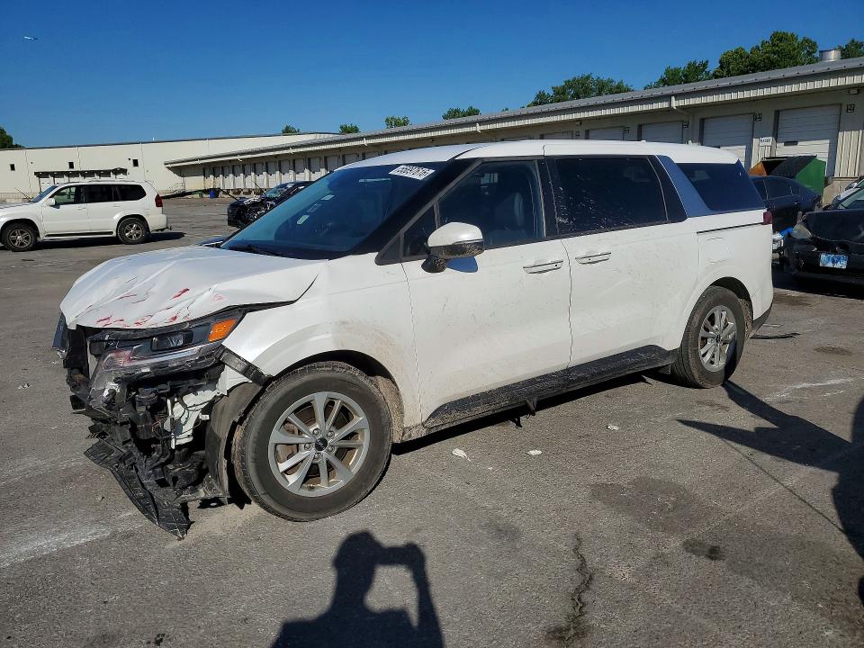 2023 Kia Carnival VIN KNDNB4H39P6282989 COPART salvage auction — FRONT END, In - Cert Of Title-Salvage Title, sold $7,000 on 2026-07-23 (photo 1)