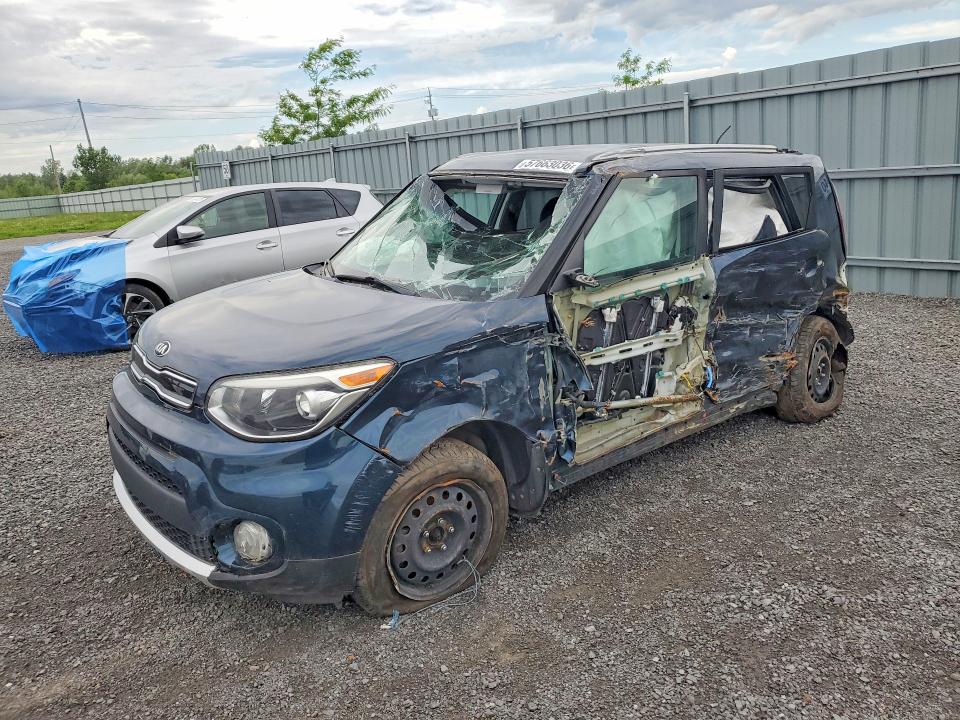 2018 Kia Soul VIN KNDJP3A51J7512418 COPART salvage auction — ALL OVER, Qc - Gravement Accidente, sold $600 on 2026-07-23 (photo 1)