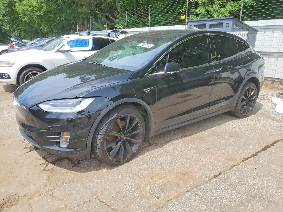 2016 Tesla Model x VIN 5YJXCAE28GF002368 COPART salvage auction — FRONT END, Mt - Certificate Of Title, sold $6,800 on 2026-07-10 (photo 1)