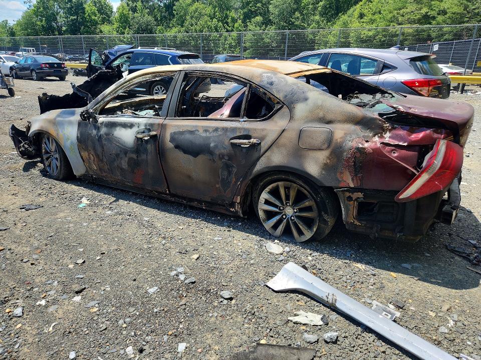 2008 Lexus Ls VIN JTHBL46F585063238 COPART salvage auction — BURN, Md - Cert Of Salvage > 75% Damage, sold $425 on 2026-07-10 (photo 2)