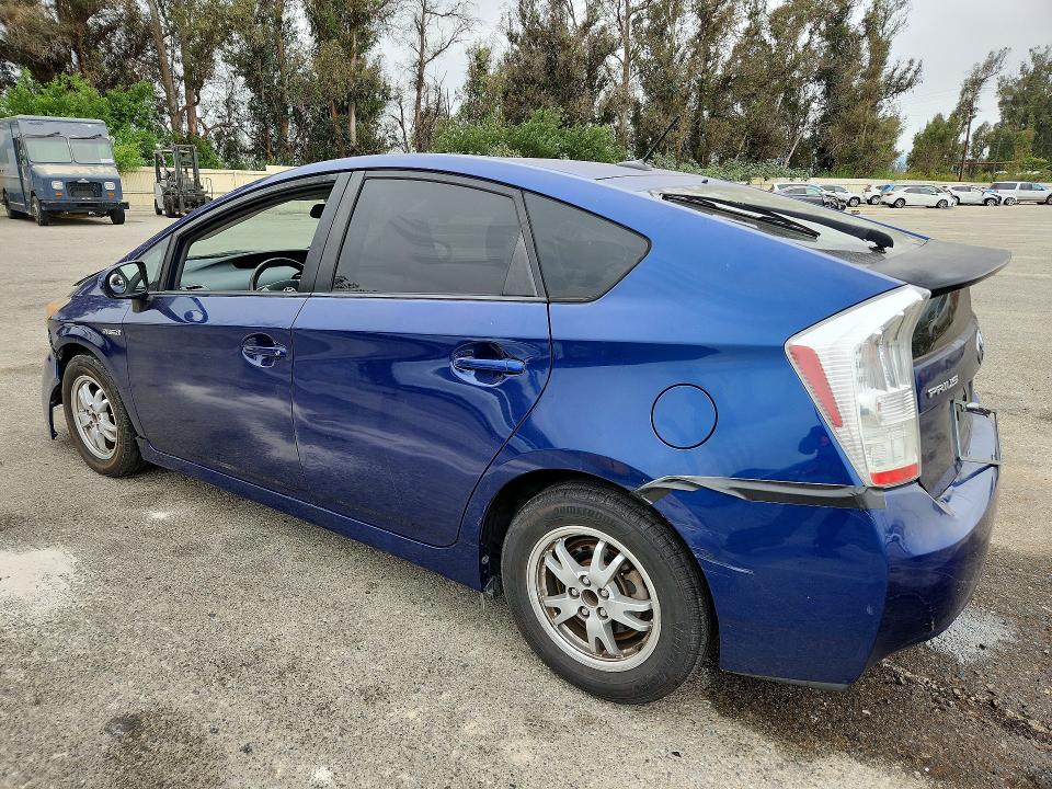 2011 Toyota Prius VIN JTDKN3DU0B5354213 COPART salvage auction — FRONT END, Ca - Salvage Certificate, sold $450 on 2026-07-24 (photo 2)