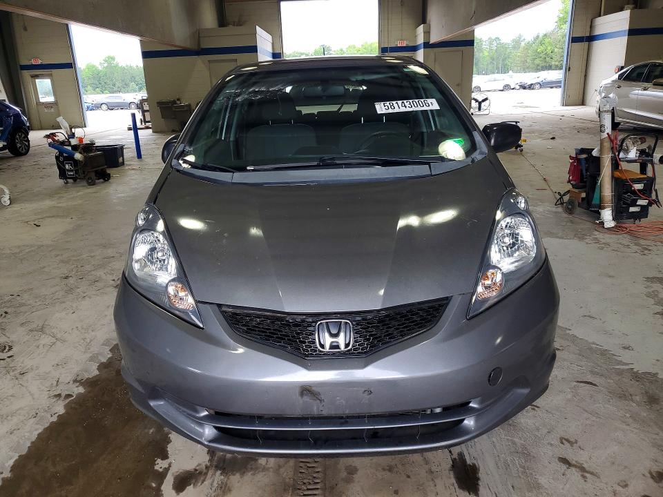 2010 Honda Fit VIN JHMGE8H2XAS012911 COPART salvage auction — REAR END, Va - Cert Of Title - Salvage, sold $500 on 2026-07-10 (photo 5)