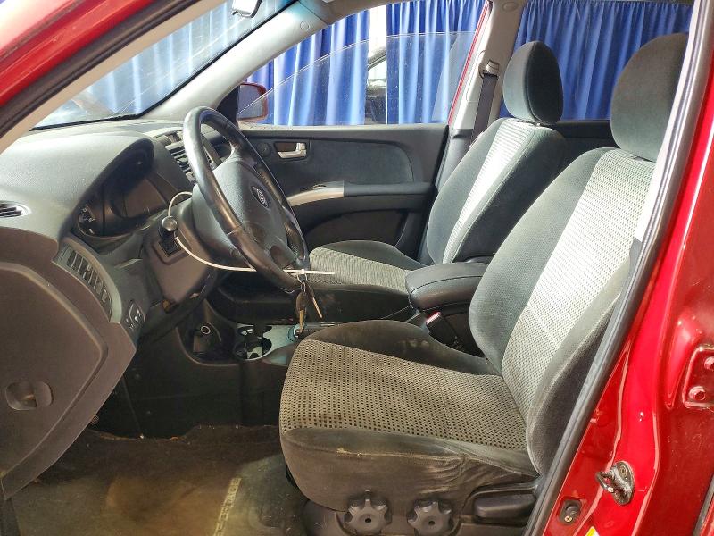 2005 Kia Sportage VIN KNDJE723157062253 COPART salvage auction — MECHANICAL, OH - CERTIFICATE OF TITLE, sold $375 on 2026-07-09 (photo 7)