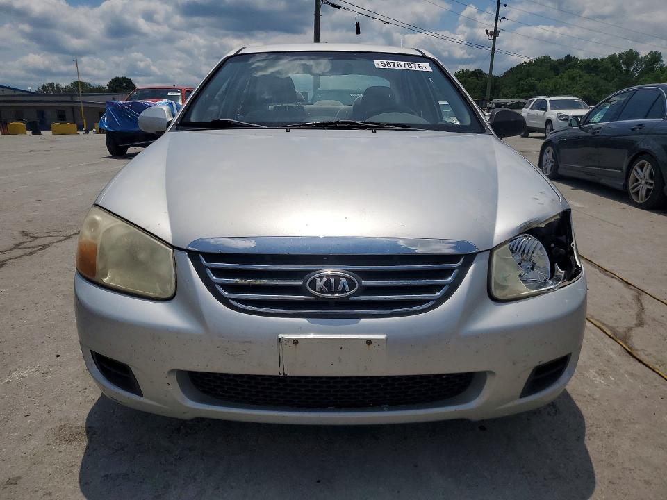 2008 Kia Spectra VIN KNAFE121385529381 COPART salvage auction — FRONT END, Tn - Salvage Certificate, sold $275 on 2026-07-15 (photo 5)