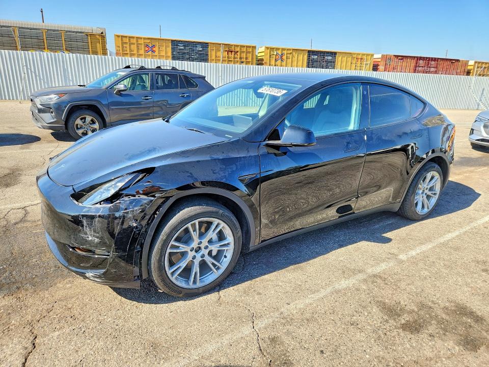2022 Tesla Model y VIN 7SAYGDEE1NF425670 COPART salvage auction — FRONT END, Ca - Salvage Certificate, sold $12,900 on 2026-07-31 (photo 1)