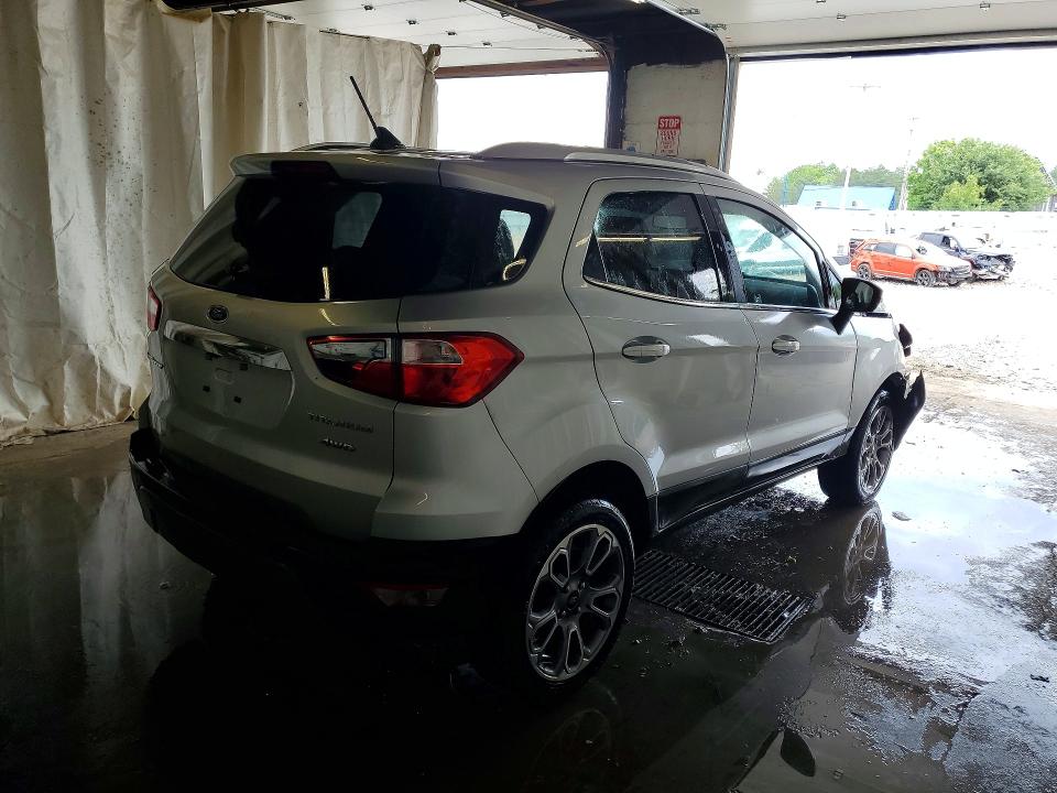 2019 Ford Ecosport VIN MAJ6S3KL9KC260711 COPART salvage auction — FRONT END, Pa - Certificate Of Salvage, sold $175 on 2026-07-23 (photo 3)