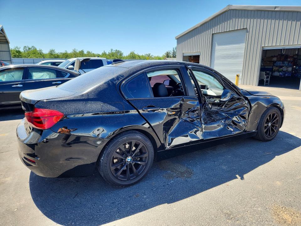 2017 BMW 3 series VIN WBA8E1G3XHNU16417 COPART salvage auction — SIDE, CA - SALVAGE CERTIFICATE, sold $625 on 2026-07-16 (photo 3)