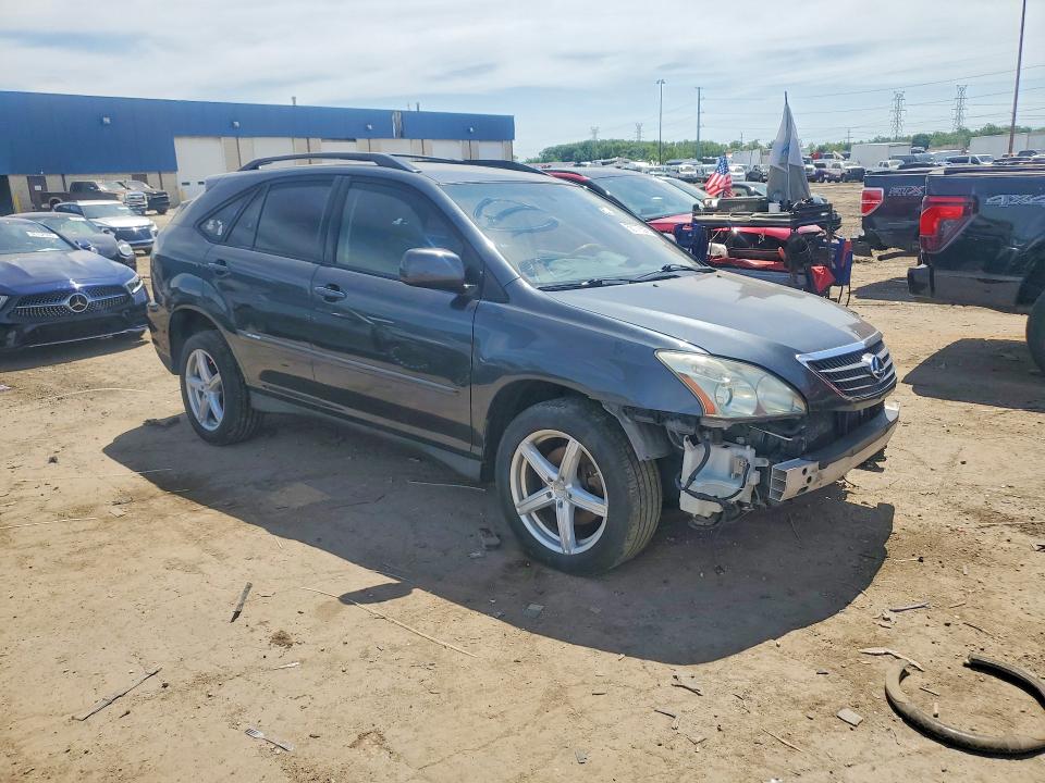 2007 Lexus Rx 400h VIN JTJHW31U072007966 COPART salvage auction — FRONT END, Mi - Certificate Of Title, sold $850 on 2026-07-17 (photo 4)