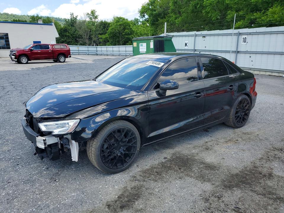 2018 Audi A3 VIN WAUB8GFF7J1011706 COPART salvage auction — FRONT END, Pa - Certificate Of Salvage, sold $4,350 on 2026-07-14 (photo 1)