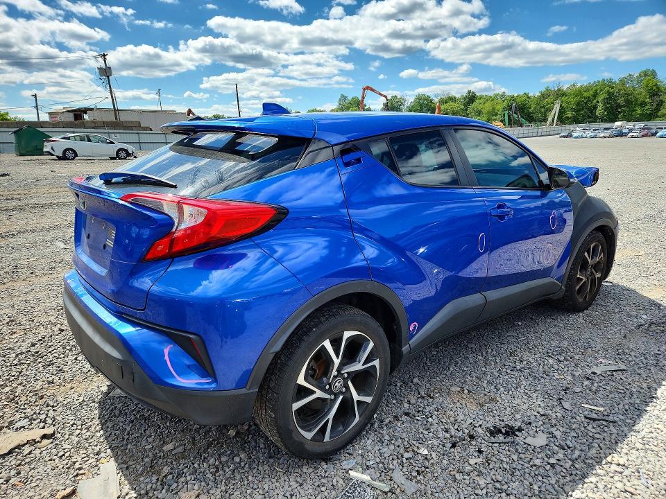 2019 Toyota C-hr VIN NMTKHMBXXKR084345 COPART salvage auction — FRONT END, Nj - Cert Of Title-Salvage, sold $4,050 on 2026-07-21 (photo 3)