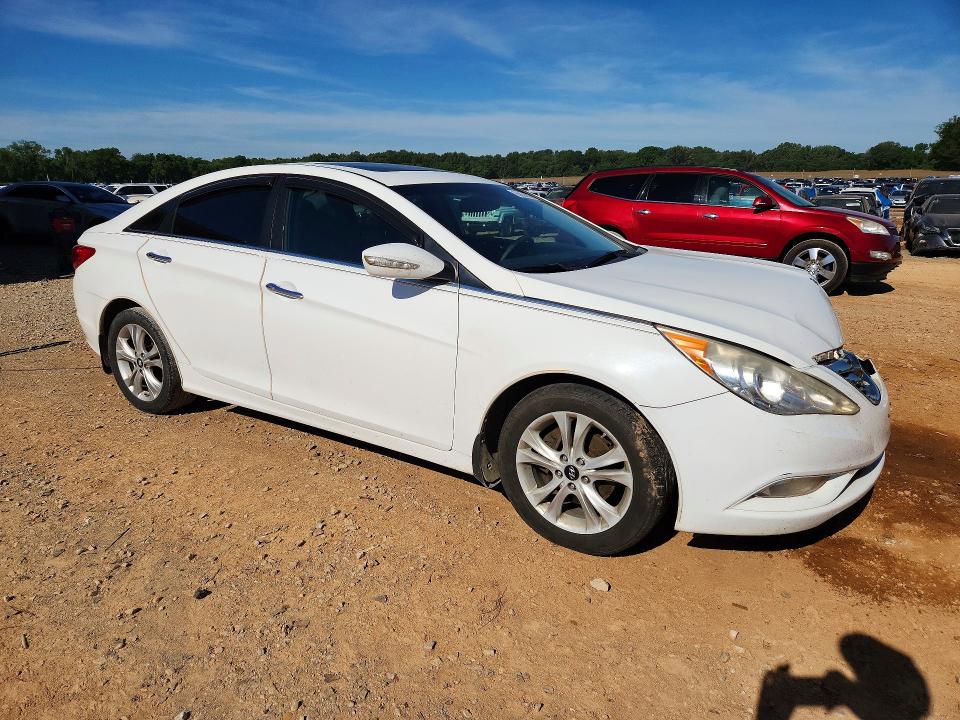 2011 Hyundai Sonata VIN 5NPEC4AC2BH121731 COPART salvage auction — FRONT END, AL - CERT OF TITLE-SALVAGE TITLE, sold $425 on 2026-07-22 (photo 4)