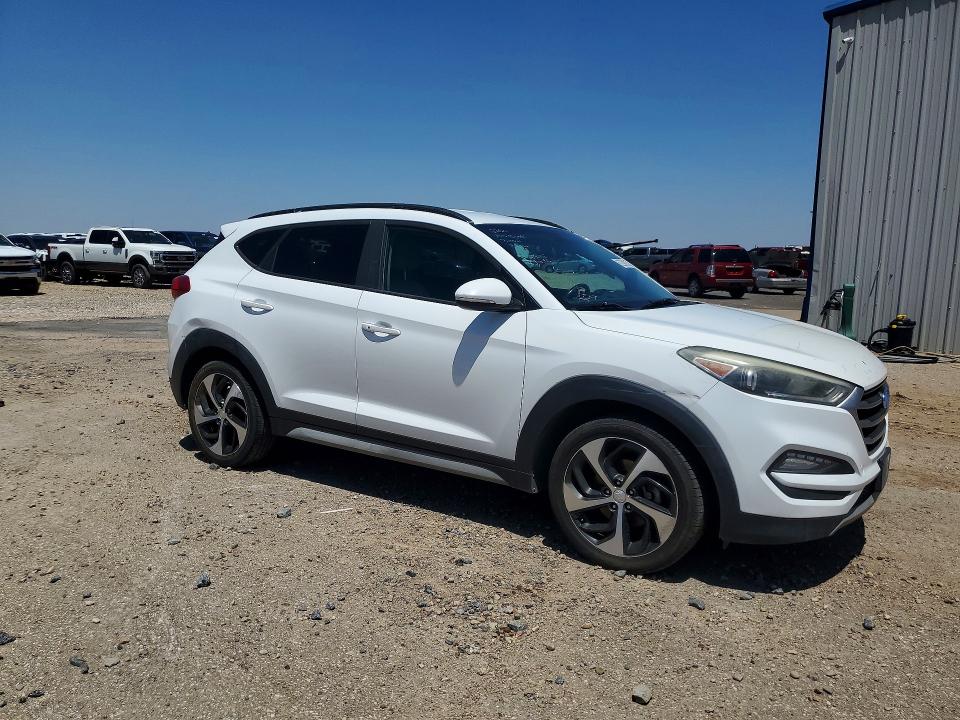 2017 Hyundai Tucson VIN KM8J33A25HU468996 COPART salvage auction — SIDE, Tx - Certificate Of Title, sold $100 on 2026-07-28 (photo 4)