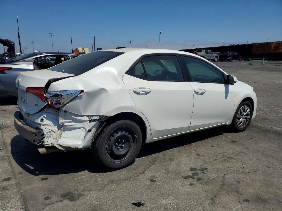 2019 Toyota Corolla VIN 5YFBURHE8KP932523 COPART salvage auction — REAR END, Ca - Salvage Certificate, sold $5,100 on 2026-07-06 (photo 3)