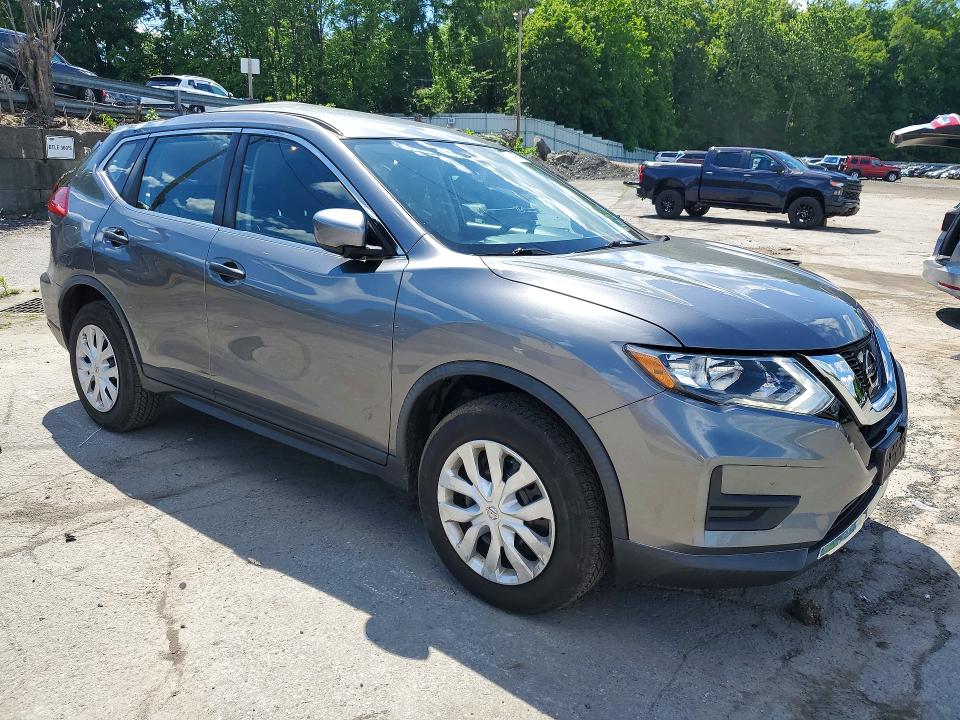 2017 Nissan Rogue VIN KNMAT2MV0HP593505 COPART salvage auction — ROLLOVER, Ny - Mv-907A Salvage Certificate, sold $2,200 on 2026-07-14 (photo 4)