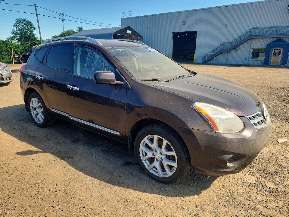 2011 Nissan Rogue VIN JN8AS5MV0BW294912 COPART salvage auction — WATER/FLOOD, QC - IRRECUPERABLE, sold $325 on 2026-07-28 (photo 4)