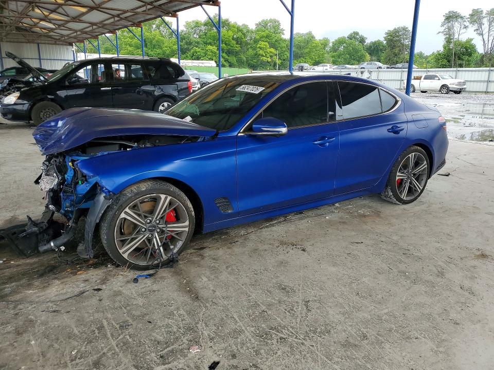 2025 Genesis G70 VIN KMTG54SE2SU147143 — COPART salvage auction photo