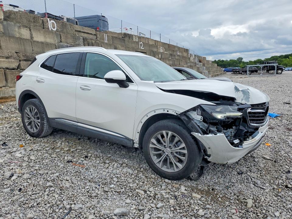 2022 Buick Envision VIN LRBAZLR47ND125934 COPART salvage auction — FRONT END, Oh - Cert Of Title-Salvage, sold $3,200 on 2026-07-24 (photo 4)