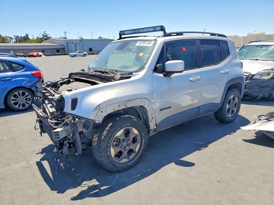 2015 Jeep Renegade VIN ZACCJABT0FPB67794 COPART salvage auction — FRONT END, CA - DIS/DLR/EXP ONLY CLEAN TITLE, sold $775 on 2026-07-27 (photo 1)