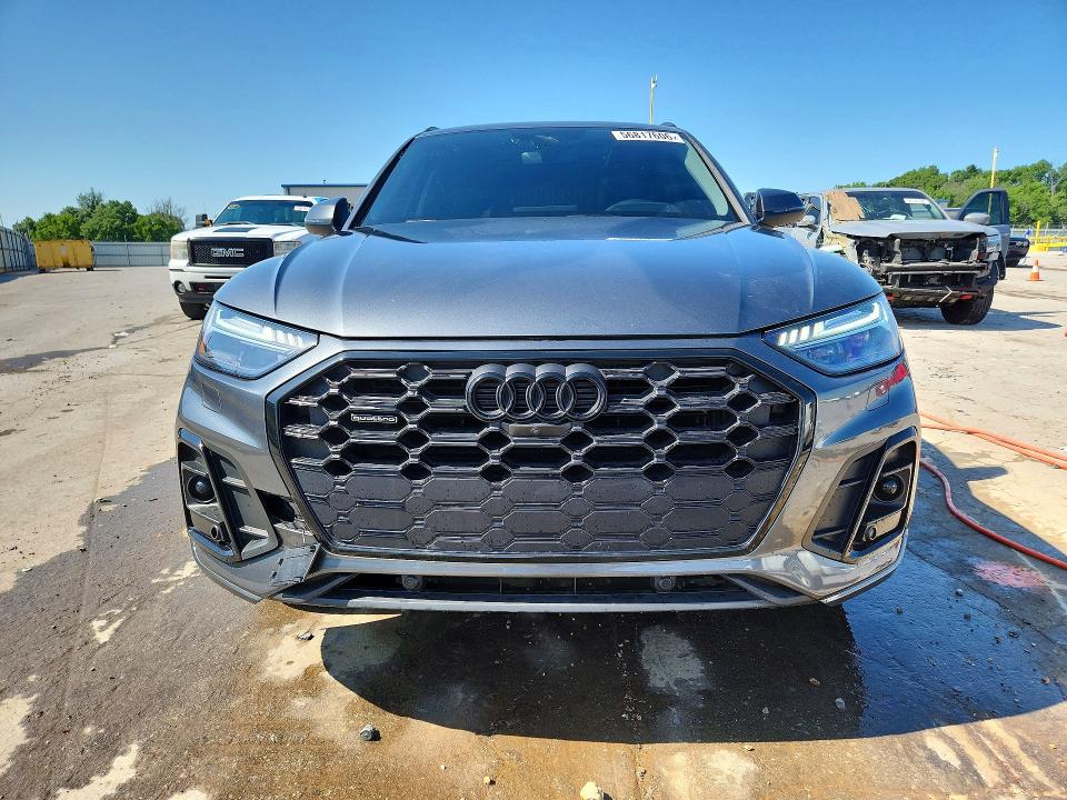 2022 Audi Q5 VIN WA1FAAFY1N2050924 COPART salvage auction — SIDE, TN - SALVAGE CERTIFICATE, sold $13,700 on 2026-07-29 (photo 5)