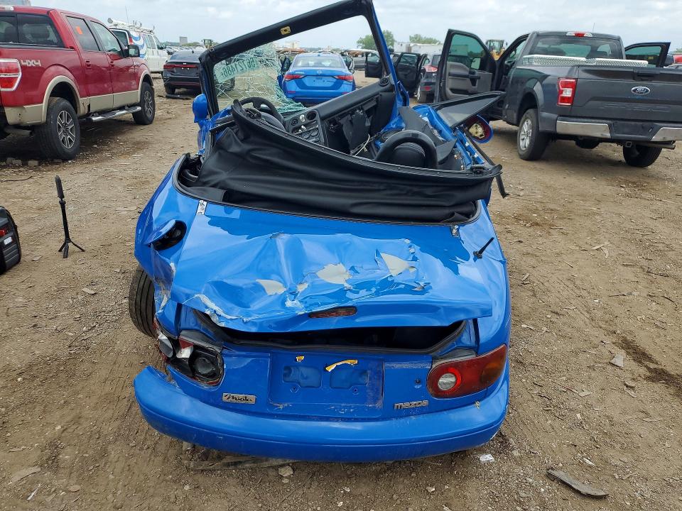 1993 Mazda Mx-5 miata VIN JM1NA3518P1410670 COPART salvage auction — ALL OVER, WV - SALVAGE CERTIFICATE, sold $325 on 2026-07-10 (photo 6)