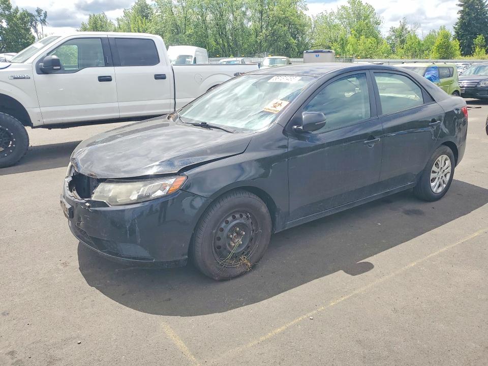 2013 Kia Forte VIN KNAFU4A21D5708169 COPART salvage auction — FRONT END, Or - Lien Papers Salvage, sold $100 on 2026-07-31 (photo 1)