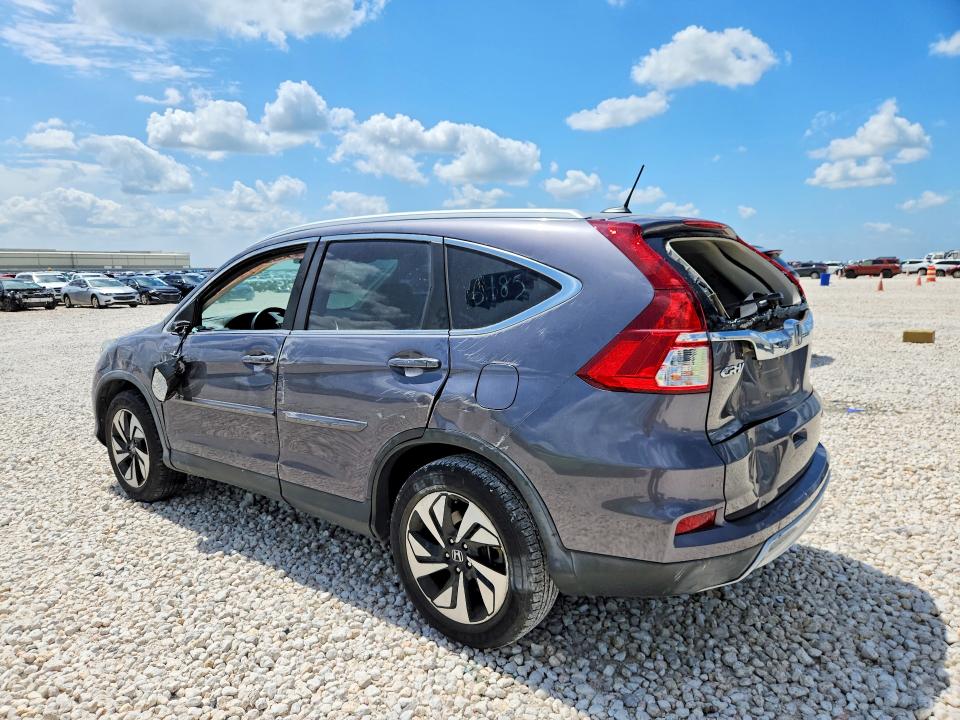 2016 Honda VIN 5J6RM3H93GL016485 COPART salvage auction — REAR END, Tx - Salvage Vehicle Title, sold $4,800 on 2026-07-02 (photo 2)