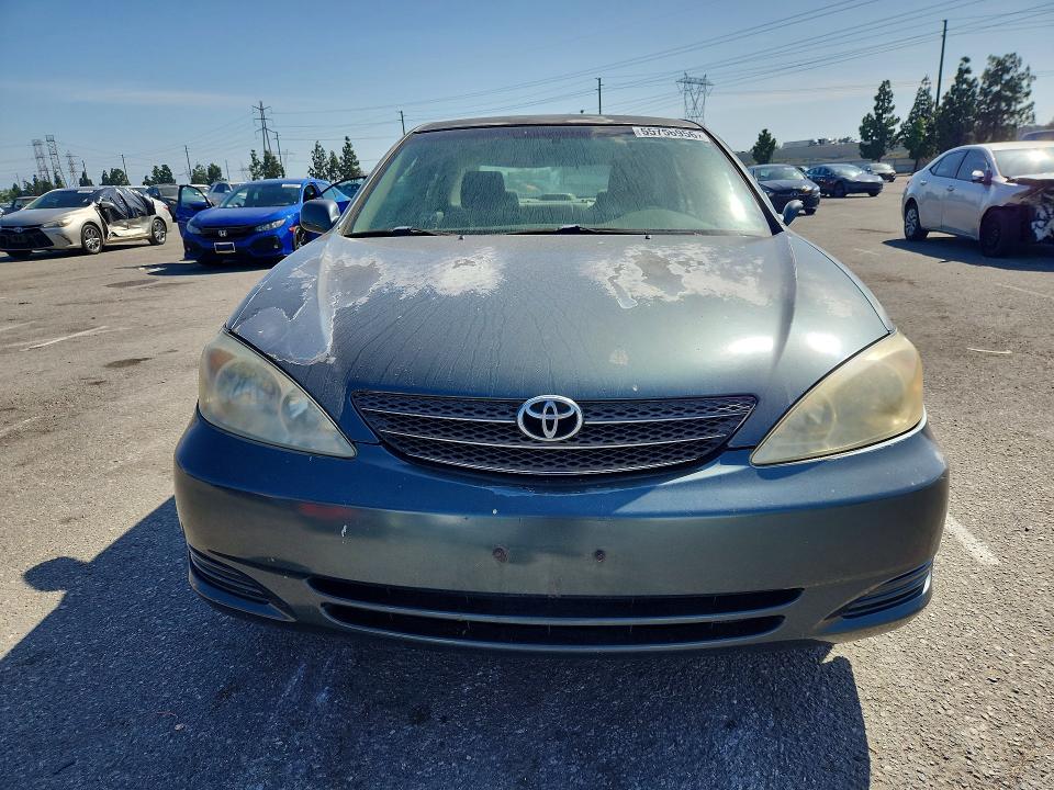 2002 Toyota Camry VIN JTDBE32K720021568 COPART salvage auction — REAR END, Ca - Salvage Certificate, sold $575 on 2026-07-09 (photo 5)