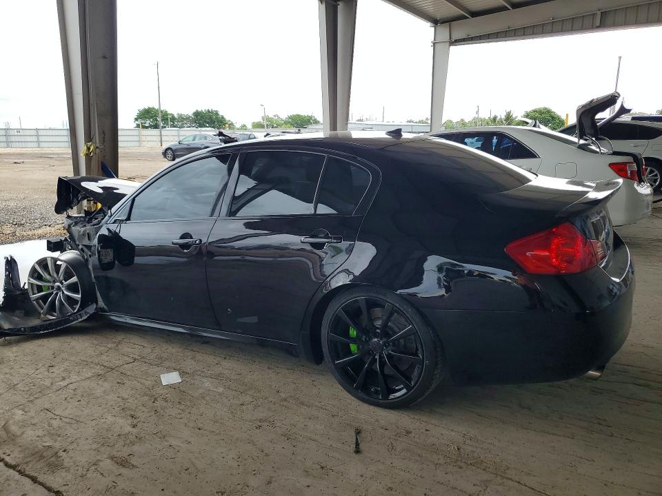 2009 Infiniti G37 VIN JNKCV61E59M306417 COPART salvage auction — FRONT END, FL - CERT OF TITLE SLVG REBUILDABLE, sold $275 on 2026-07-08 (photo 2)