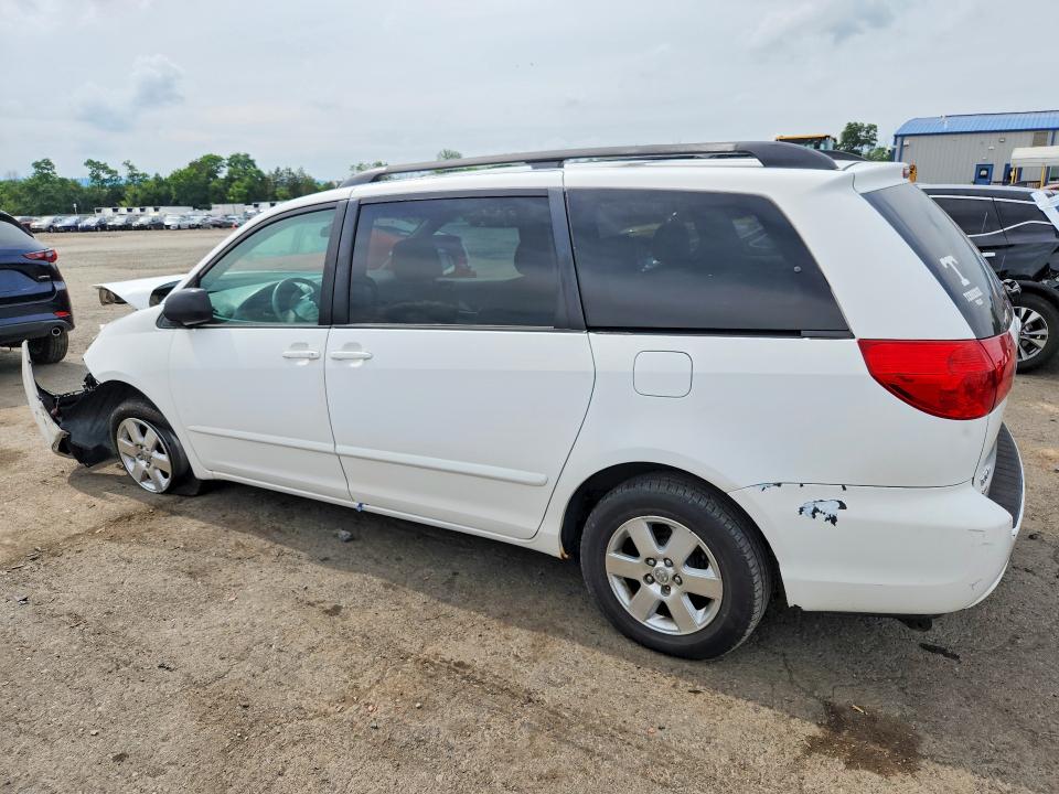 2006 Toyota Sienna VIN 5TDZA23C66S450456 COPART salvage auction — FRONT END, Pa - Certificate Of Salvage, sold $625 on 2026-07-14 (photo 2)